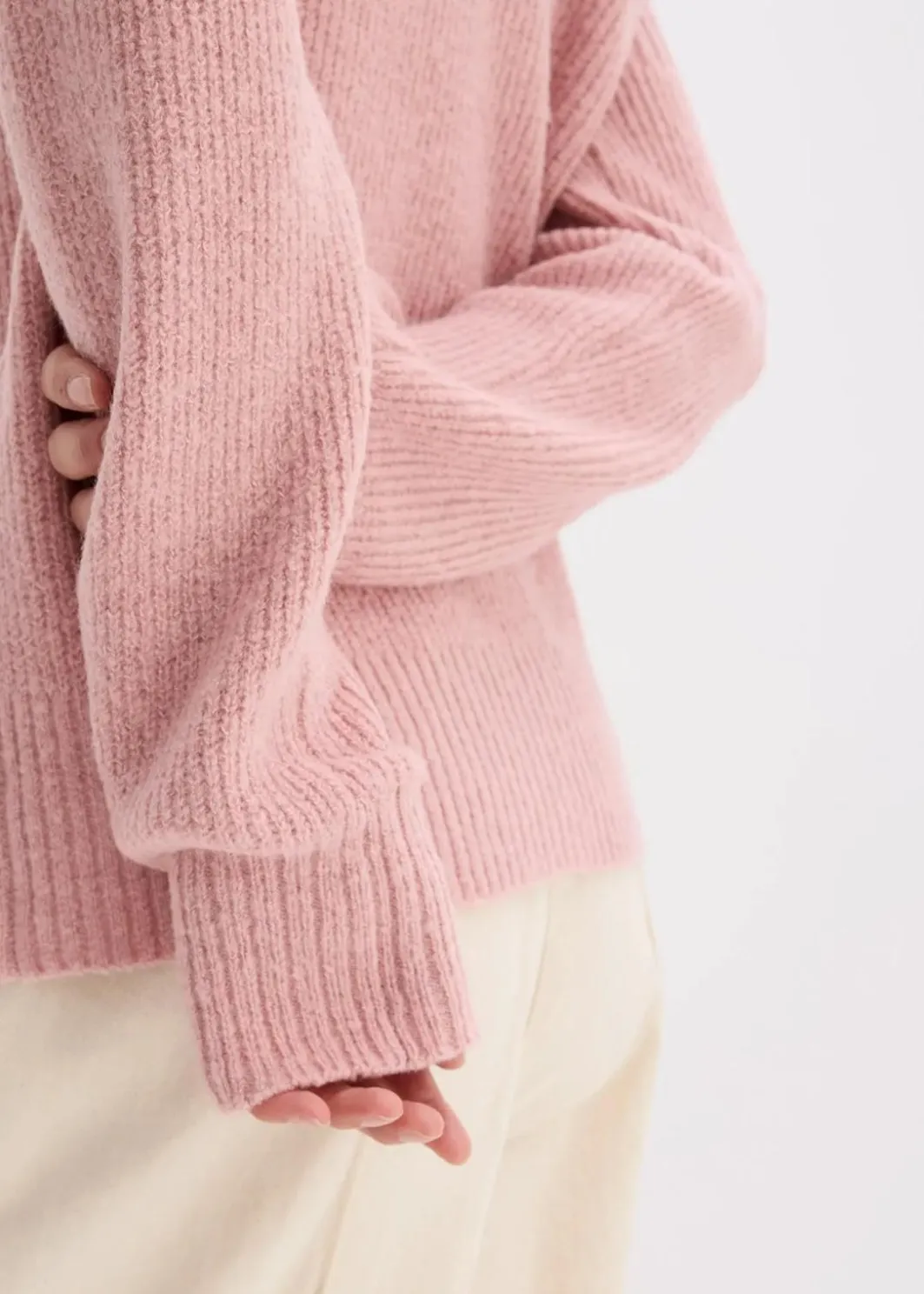 Damen bonprix Bekleidung·Jeans|Pullover & Strickjacken|Oversize-Pullover mit V-Ausschnitt
