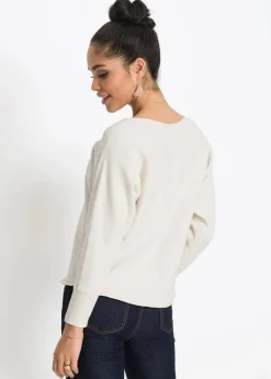 Damen bonprix Bekleidung·Umstandsmode|Strickmode|Oversize-Ripp-Pullover