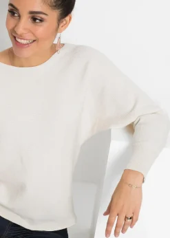 Damen bonprix Bekleidung·Umstandsmode|Strickmode|Oversize-Ripp-Pullover