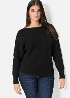 Online Oversize-Ripp-Pullover Damen Bekleidung·Umstandsmode|Strickmode