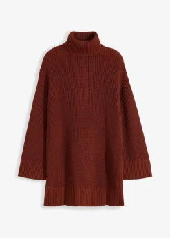 Discount Oversize-Rollkragenpullover aus Baumwoll-Mix Damen Bekleidung·Umstandsmode|Strickmode
