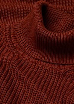 Discount Oversize-Rollkragenpullover aus Baumwoll-Mix Damen Bekleidung·Umstandsmode|Strickmode
