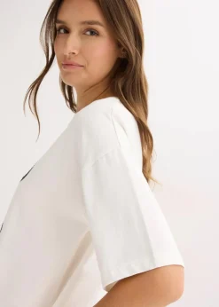 Damen bonprix Shirts & Tops|Nachhaltigere Materialien|Oversize-Shirt