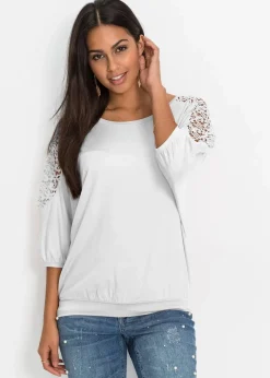 Discount Oversize-Shirt aus Viskose-Mix Damen Shirts & Tops|Nachhaltigere Materialien