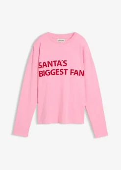 Damen bonprix Zweiteiler & Sets|Shirts & Tops|Oversize-Shirt aus Baumwolle