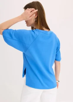 Clearance Oversize-Shirt aus fließendem Viskose-Mix Damen Shirts & Tops