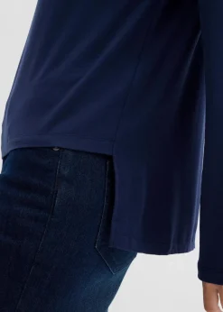 New Oversize-Shirt aus fließendem Viskose-Elasthan-Mix Damen Shirts & Tops