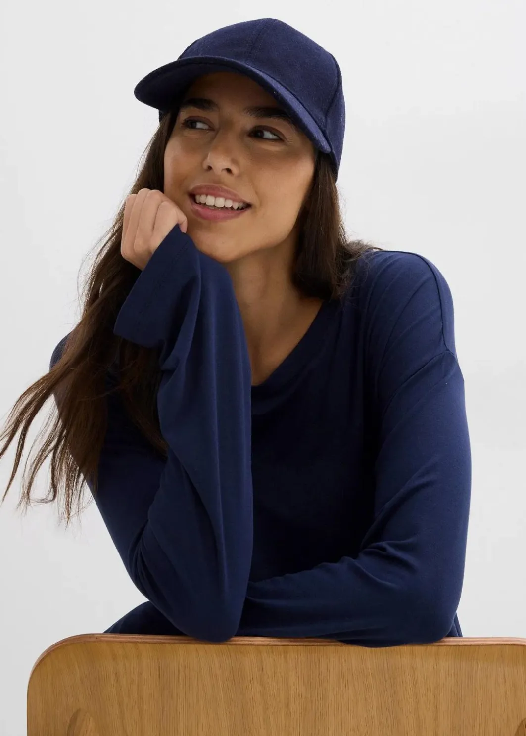 New Oversize-Shirt aus fließendem Viskose-Elasthan-Mix Damen Shirts & Tops