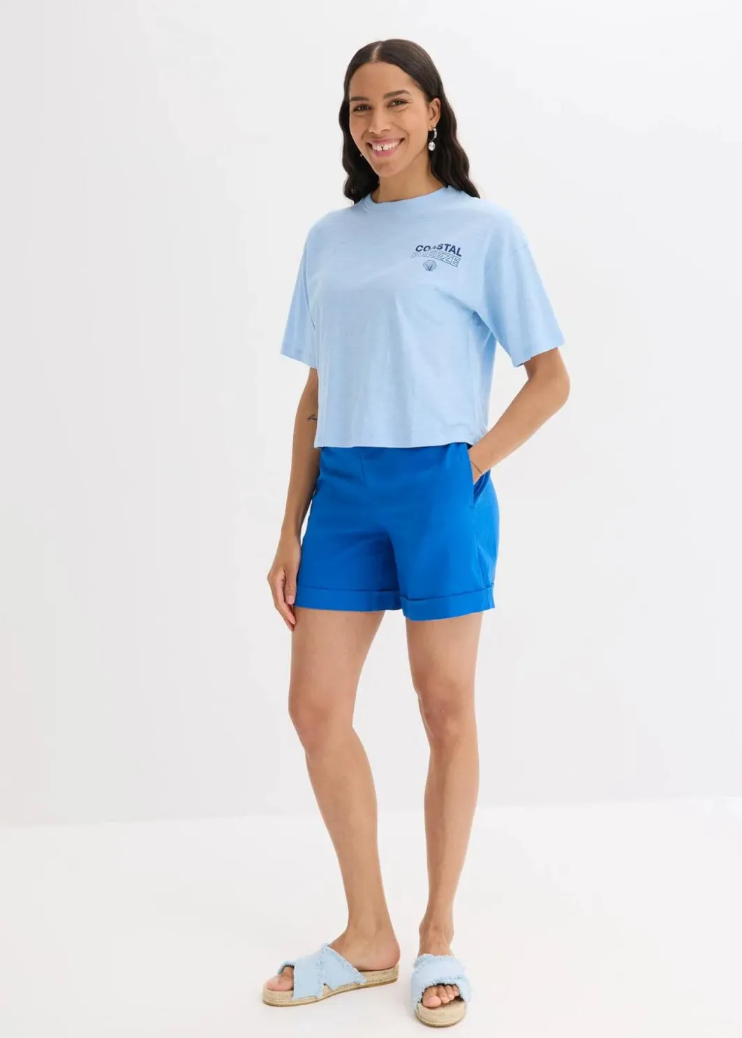 Discount Oversize-Shirt aus reiner Bio-Baumwolle Damen Shirts & Tops|Nachhaltigere Materialien