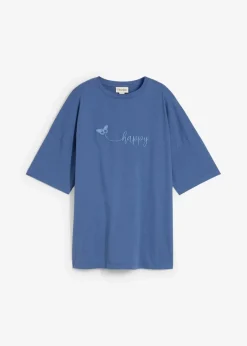 Outlet Oversize-Shirt aus reiner Bio-Baumwolle Damen Nachhaltigere Materialien|Shirts & Tops