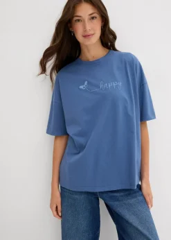 Outlet Oversize-Shirt aus reiner Bio-Baumwolle Damen Nachhaltigere Materialien|Shirts & Tops