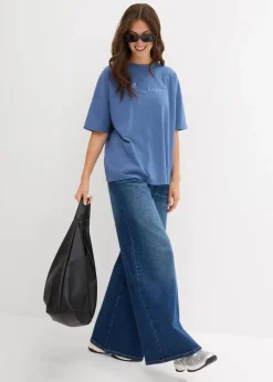 Outlet Oversize-Shirt aus reiner Bio-Baumwolle Damen Nachhaltigere Materialien|Shirts & Tops