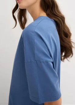Outlet Oversize-Shirt aus reiner Bio-Baumwolle Damen Nachhaltigere Materialien|Shirts & Tops