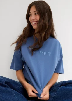 Outlet Oversize-Shirt aus reiner Bio-Baumwolle Damen Nachhaltigere Materialien|Shirts & Tops