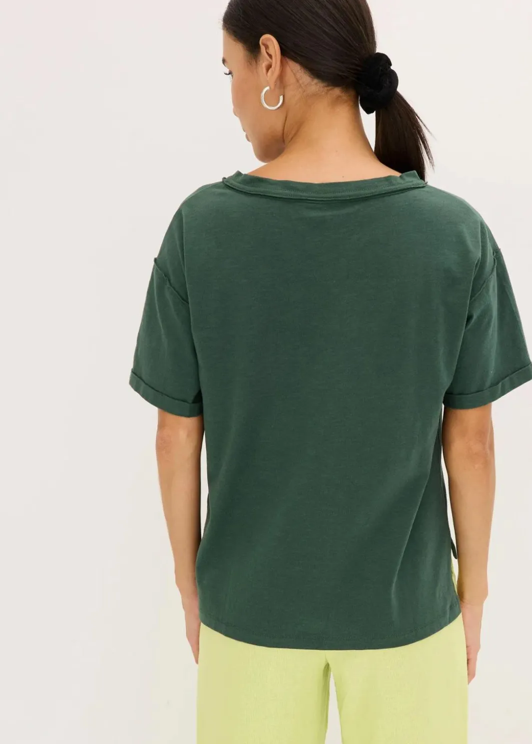 Damen bonprix Shirts & Tops|Oversize-Shirt aus reiner Baumwolle