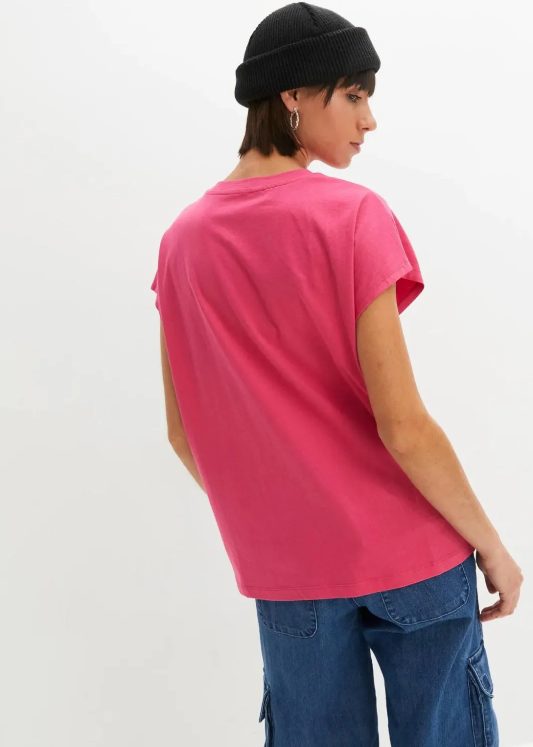 Oversize-Shirt aus reiner Bio-Baumwolle Damen Shirts & Tops|Nachhaltigere Materialien