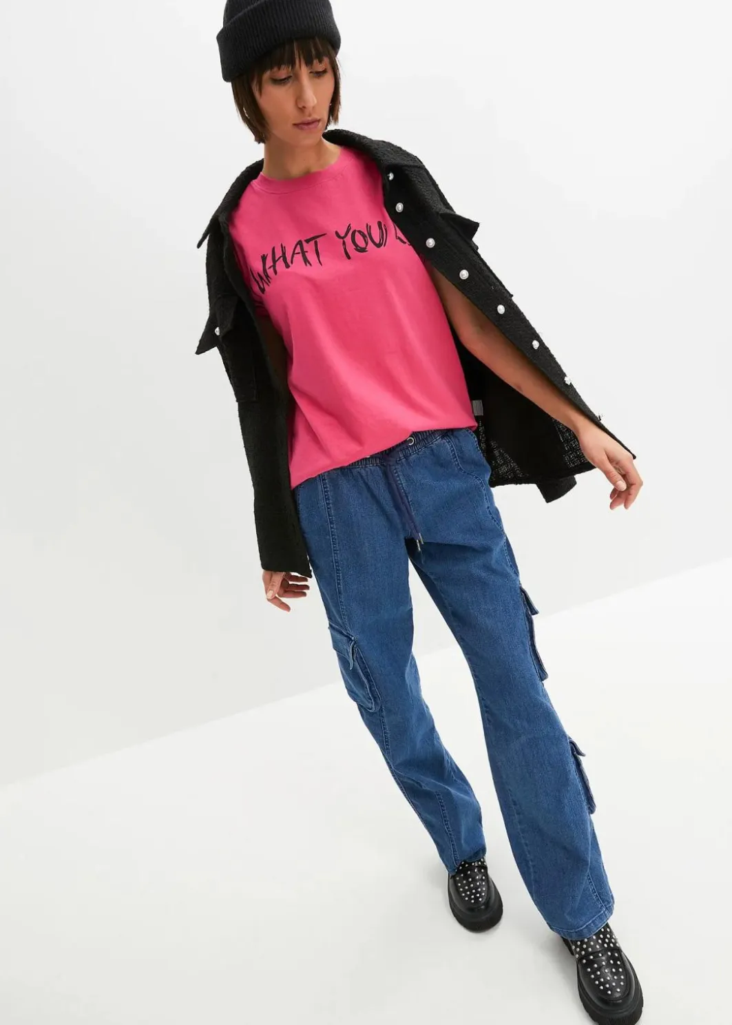 Oversize-Shirt aus reiner Bio-Baumwolle Damen Shirts & Tops|Nachhaltigere Materialien