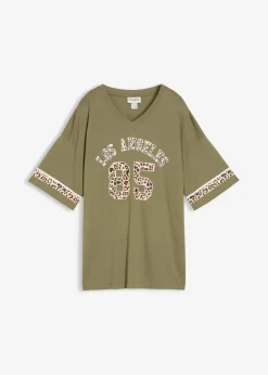 Outlet Oversize-Shirt aus reiner Bio-Baumwolle Damen Shirts & Tops|Nachhaltigere Materialien