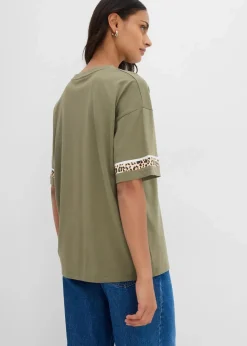 Outlet Oversize-Shirt aus reiner Bio-Baumwolle Damen Shirts & Tops|Nachhaltigere Materialien