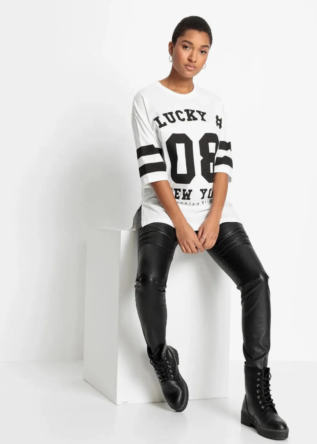 Discount Oversize-Shirt aus reiner Bio-Baumwolle Damen Shirts & Tops|Nachhaltigere Materialien