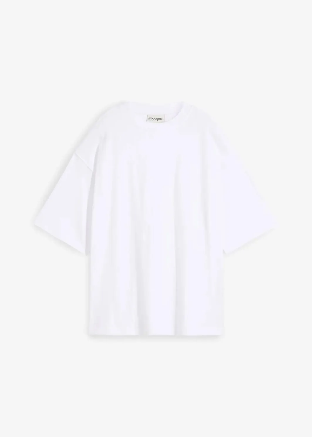 Damen bonprix Nachhaltigere Materialien|Shirts & Tops|Oversize-Shirt aus reiner schwerer Bio-Baumwolle