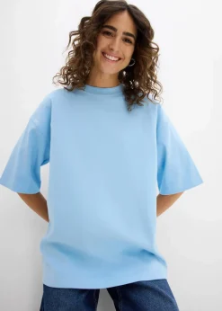 Oversize-Shirt aus reiner schwerer Bio-Baumwolle Damen Nachhaltigere Materialien|Shirts & Tops