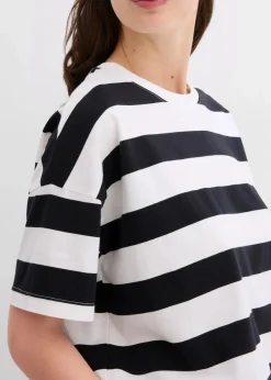 Damen bonprix Nachhaltigere Materialien|Shirts & Tops|Oversize-Shirt aus reiner Bio-Baumwolle