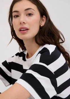 Damen bonprix Nachhaltigere Materialien|Shirts & Tops|Oversize-Shirt aus reiner Bio-Baumwolle