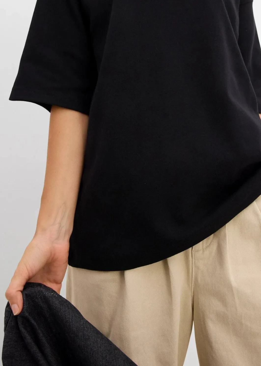 Online Oversize-Shirt aus reiner schwerer Bio-Baumwolle Damen Nachhaltigere Materialien|Shirts & Tops