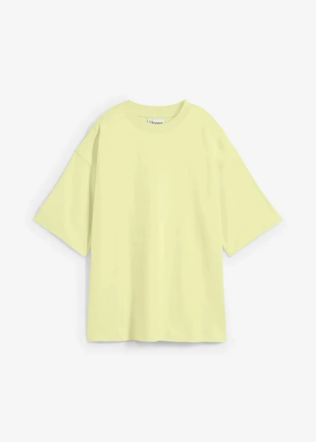 Damen bonprix Nachhaltigere Materialien|Shirts & Tops|Oversize-Shirt aus reiner schwerer Bio-Baumwolle
