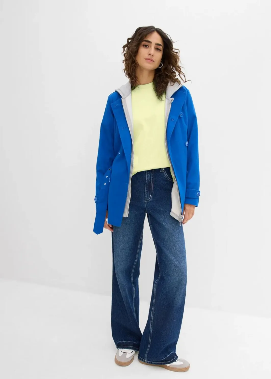 Damen bonprix Nachhaltigere Materialien|Shirts & Tops|Oversize-Shirt aus reiner schwerer Bio-Baumwolle