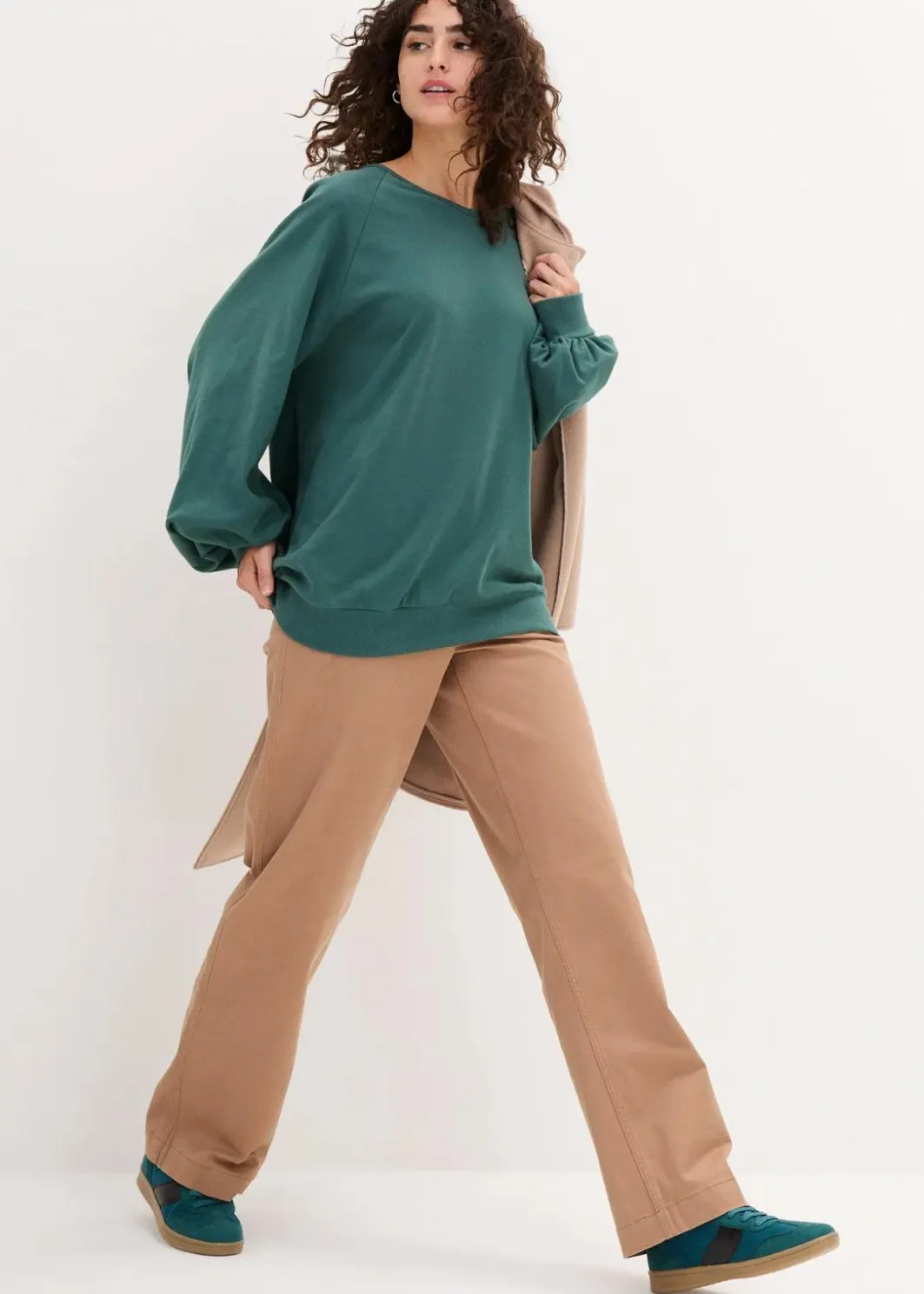 Sale Oversize-Shirt aus reiner Baumwolle Damen Shirts & Tops