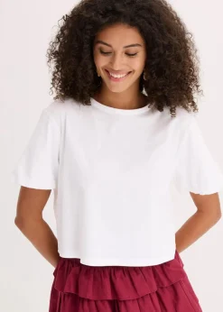 Clearance Oversize-Shirt aus reiner Bio-Baumwolle Damen Nachhaltigere Materialien|Shirts & Tops