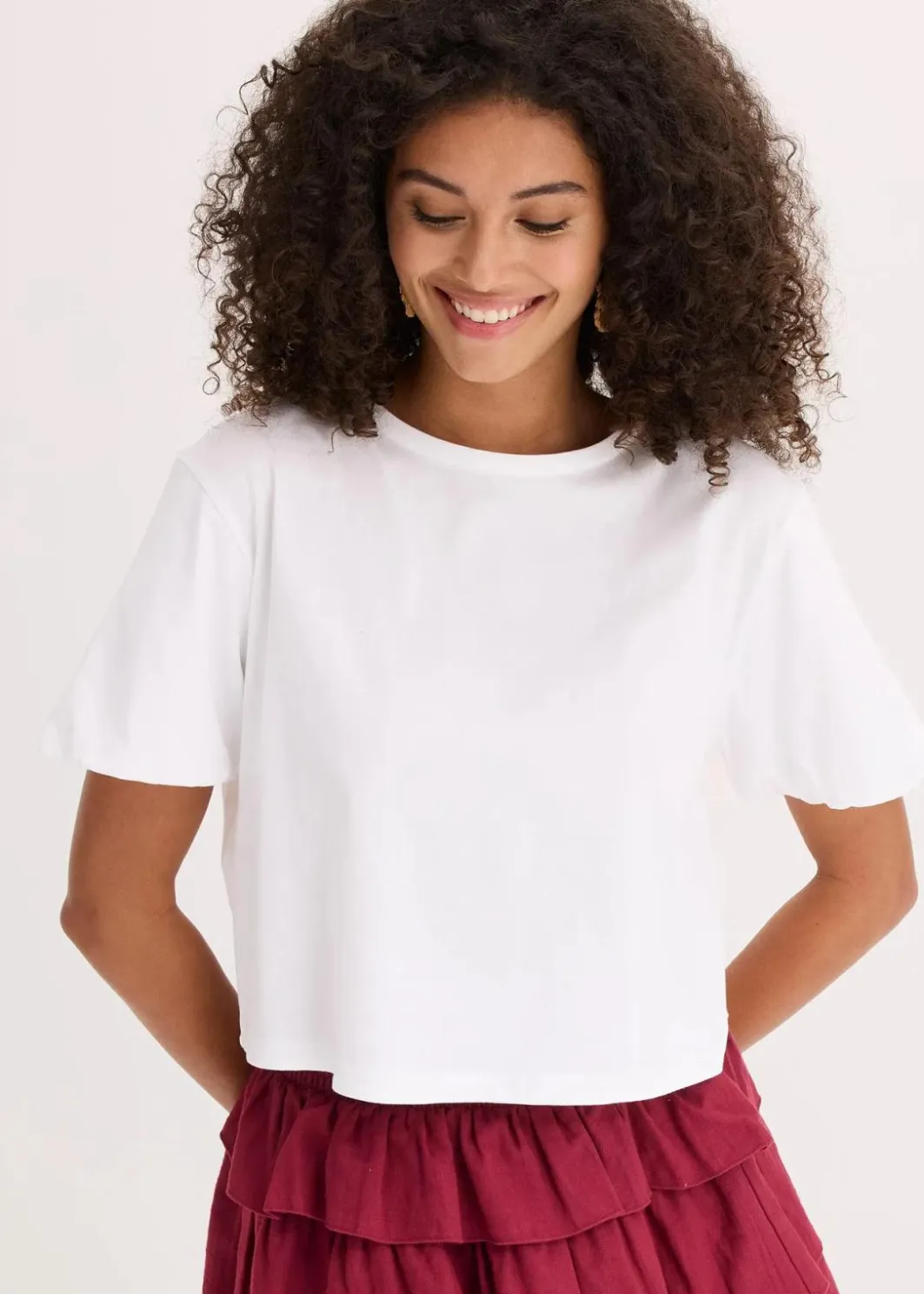 Clearance Oversize-Shirt aus reiner Bio-Baumwolle Damen Nachhaltigere Materialien|Shirts & Tops