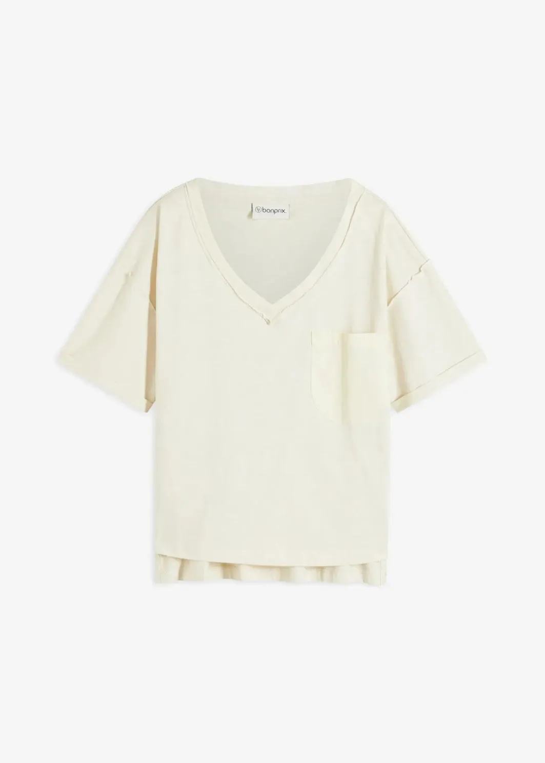 Damen bonprix Shirts & Tops|Oversize-Shirt aus reiner Baumwolle