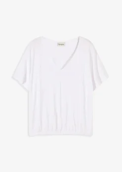 Sale Oversize-Shirt aus softem Viskose-Mix Damen Shirts & Tops