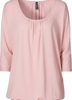 Damen bonprix Shirts & Tops|Oversize-Shirt aus Viskose-Mix