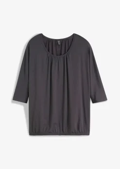Oversize-Shirt aus Viskose-Mix Damen Shirts & Tops
