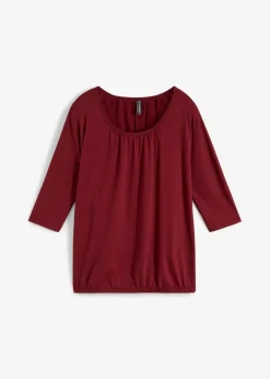 Damen bonprix Shirts & Tops|Oversize-Shirt aus Viskose-Mix