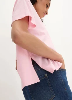 Discount Oversize-Shirt mit Druck Damen Nachhaltigere Materialien|Shirts & Tops