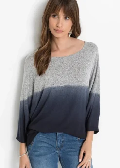 New Oversize-Shirt mit Farbverlauf Damen Shirts & Tops