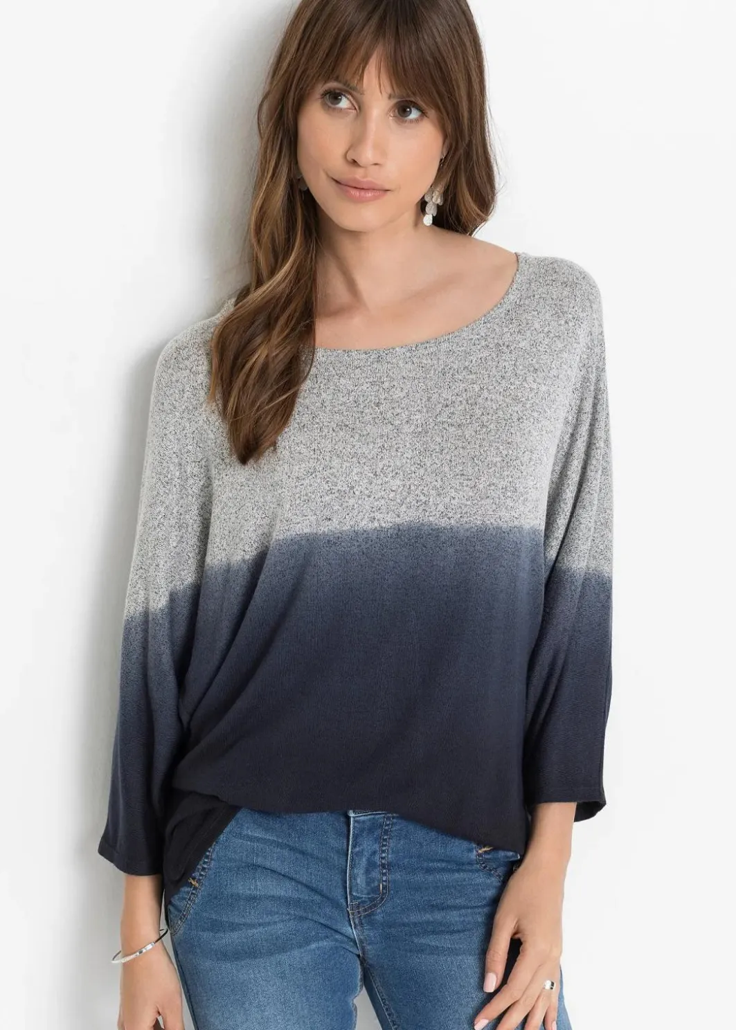 New Oversize-Shirt mit Farbverlauf Damen Shirts & Tops