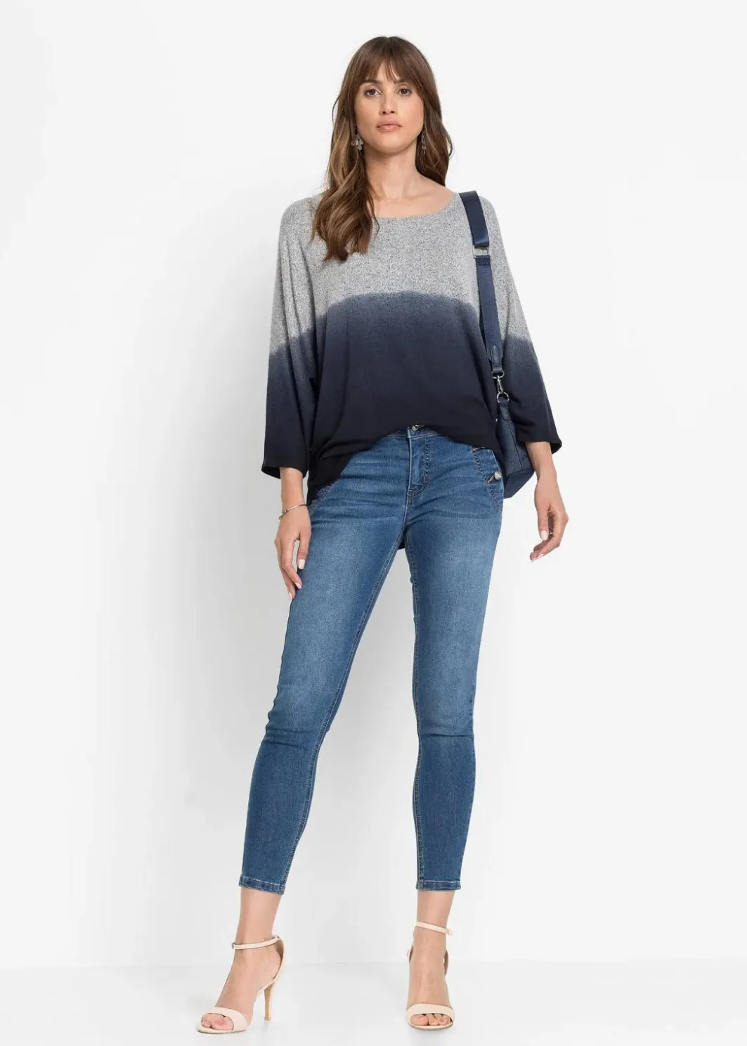 New Oversize-Shirt mit Farbverlauf Damen Shirts & Tops