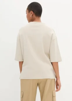 Damen bonprix Shirts & Tops|Oversize-Shirt Shirt aus reiner Bio-Baumwolle