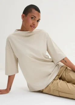 Damen bonprix Shirts & Tops|Oversize-Shirt Shirt aus reiner Bio-Baumwolle