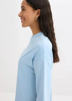 Damen bonprix Nachhaltigere Materialien|Kleider|Oversize-Shirtkleid aus schwerer Bio-Baumwolle