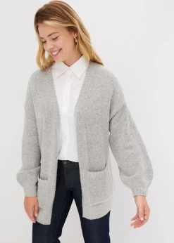 Damen bonprix Bekleidung·Jeans|Pullover & Strickjacken|Oversize-Strickjacke