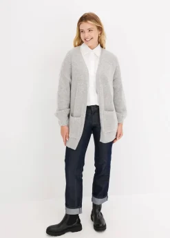 Damen bonprix Bekleidung·Jeans|Pullover & Strickjacken|Oversize-Strickjacke