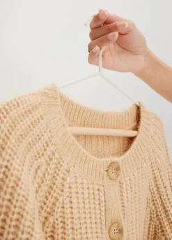 Oversize-Strickjacke Damen Bekleidung·Umstandsmode|Strickmode