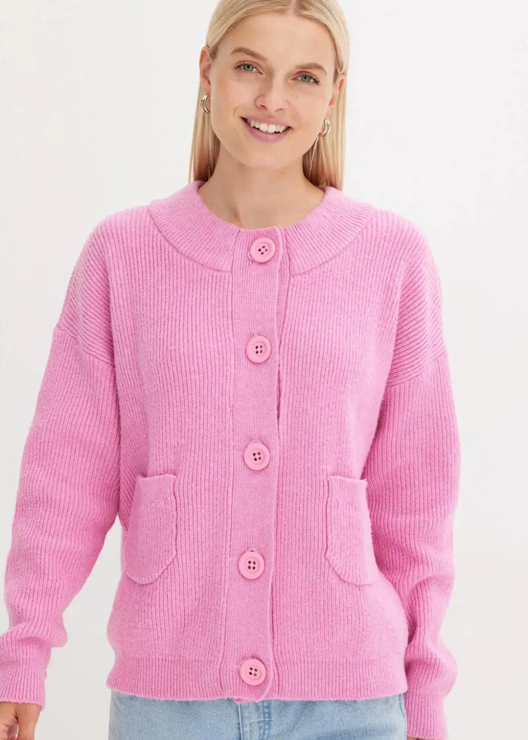 Damen bonprix Bekleidung·Umstandsmode|Strickmode|Oversize-Strickjacke